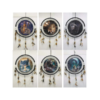 DREAM CATCHER W/PRINT 24" 6ASST