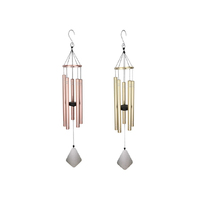 91CM GOLD/PINK 5 TUBE CLASSIC CHIME 2ASST