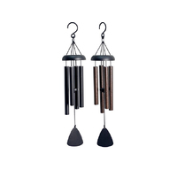21 INCH BLACK TUNED CHIME