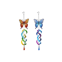 88CM BUTTERFLY SPIRAL MOBILE 2ASST