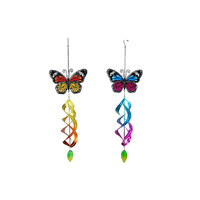 BFLY SPINNER HANGING 2ASST