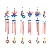 RAINBOW GARDEN CHIMES 6ASST