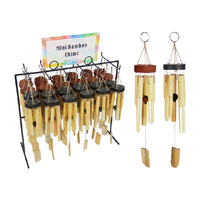 5 TUBE MINI BAMBOO CHIME 2ASST UN24