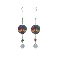 28CM HANGING SUNCATCHER WITH TOL DESIGN QTY 8