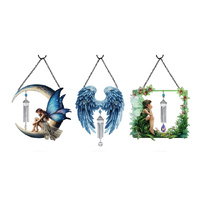 HANGING WINDCHIME 35X45CM 3ASST