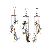 METAL WINDCHIME 61CM 3ASST