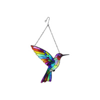 29CM HANGING GLASS MOSAIC W/ART SOLD QTY2