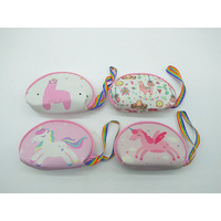 LLAMA AND UNICORN PURSE 4ASST