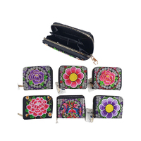 EMBROIDERY WALLET 4ASST SOLD QTY6