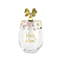 BEAUTIFUL INSIDE OUT MUM STEMLESS STOPPER 600ML