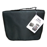 HANGING TOILETRY BAG BLACK