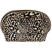 COSMETIC BAG LEOPARD PRINT