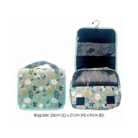 COSMETIC BAG MEDIUM HANGING FLORAL