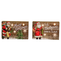 SANTA LIGHT UP BOX 2ASST
