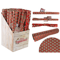 BURLAP PLACEMAT ORNATE UN36