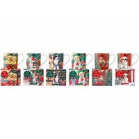 CHRISTMAS FURRY FRIENDS 6ASST