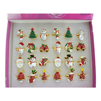 CHRISTMAS RINGS 1.6-2CM UN24
