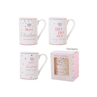 MAD DOTS XMAS MUG 3ASST