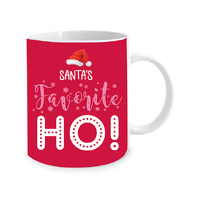 SANTAS FAVOURITE HO MUG 350ML