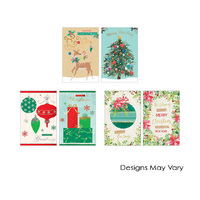 MIX CARD BXD XMAS DLX 10PK TRADITIONAL