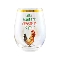 ALL I WANT FOR XMAS GLASS 600ML