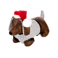 NOVELTY CHRISTMAS DASHIE DOORSTOP