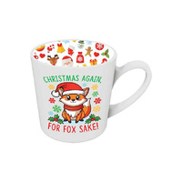 CHRISTMAS AGAIN MUG 420ML QTY 2