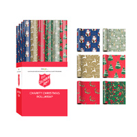 CHRISTMAS ROLL WRAP 5MX70CM UN40