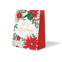 CHRISTMAS POINSETTIA LARGE BAG QTY 12