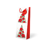 CHRISTMAS BOTTLE BAG TREE QTY 12