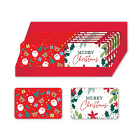 CHRISTMAS GIFT CARD TIN ASST UN12