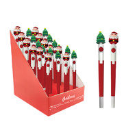 CHRISTMAS CHARACTER SPIN PEN UN24