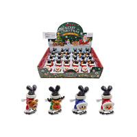 XMAS WIND UP WALKING TOY UN24