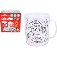 XMAS COLOURING MUG