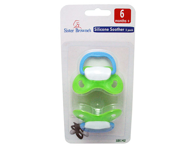 S/BROWNE SILICONE DUMMY 2PK