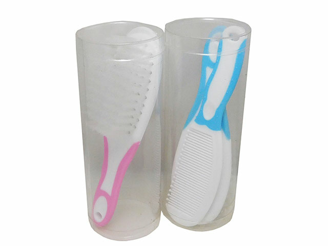 BRUSH &amp; COMB SET 2ASST