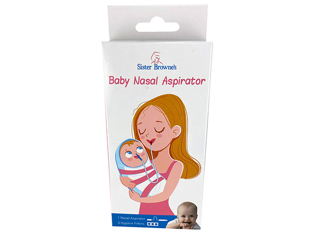 SISTER BROWNE NASAL ASPIRATOR W/FILTER