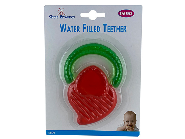 SBROWNE WATER FILLED STRAWBERRY TEETHER