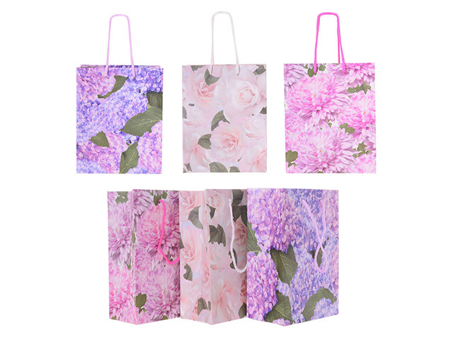 BLOOM GIFT BAGS LARGE 3ASST