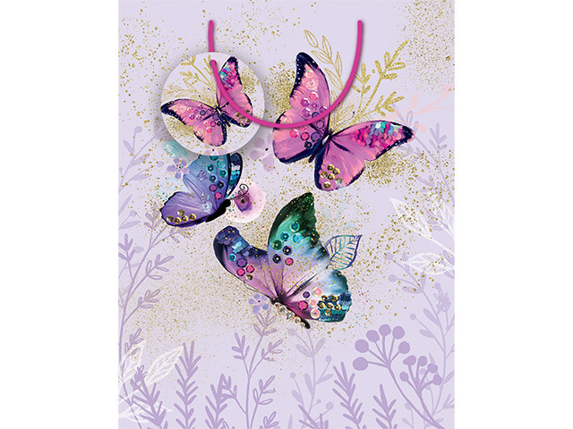 MEDIUM BAG BUTTERFLIES SOLD QTY10