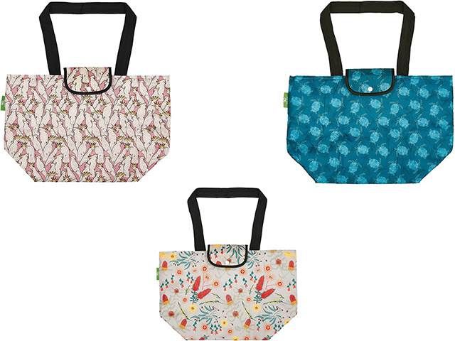 ECO CHIC COOLER BAG 3ASST SOLD QTY 6