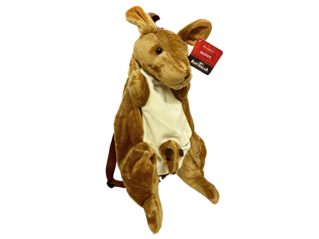 BACKPACK KANGAROO SUPER SOFT VELBOA 40CM