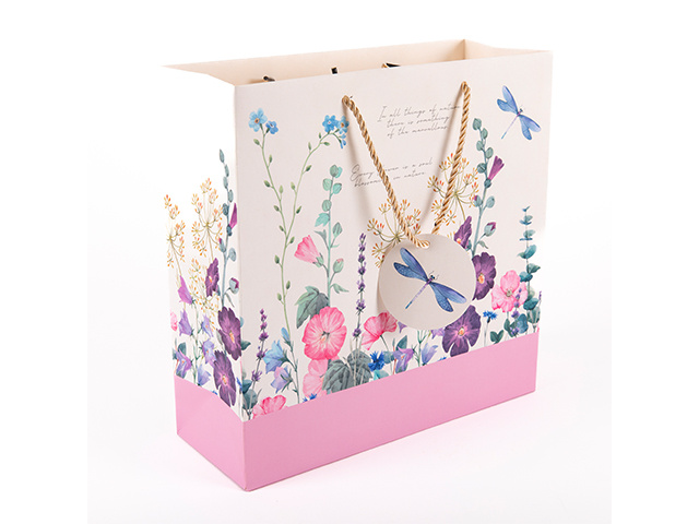 WILD HARMONY GIFT BAG LRG 32x32CM SOLD QTY12
