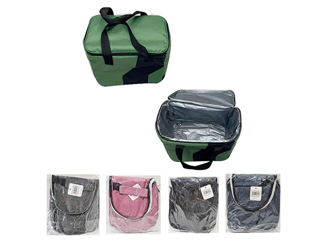 LUNCH BAG 22.5CX14X20CM ASST