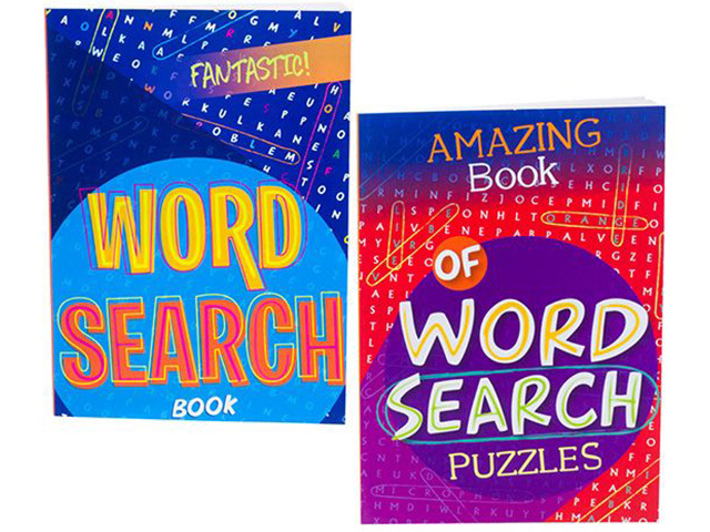 PUZZLE BOOK WORD SEARCH 80PG 2ASST