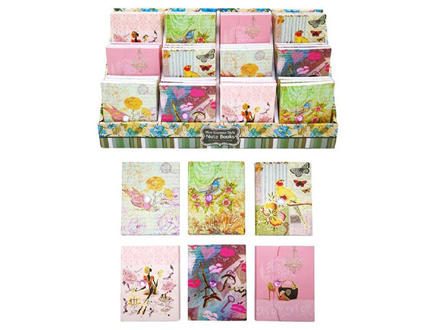 MINI HERITAGE NOTEBOOKS 75PG UN36