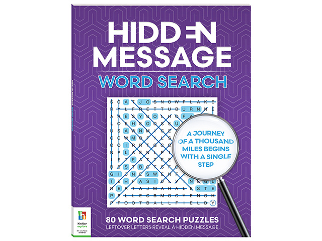 HIDDEN MESSAGE WORD SEARCH BOOK 1