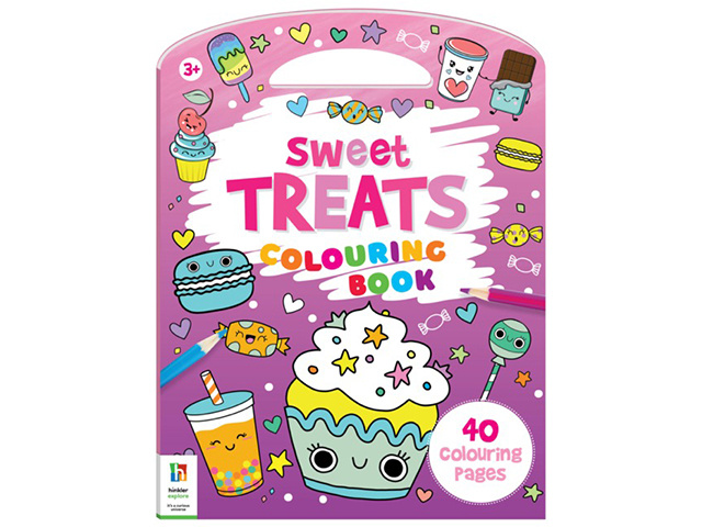 COLOURING BOOK SWEET TREATS
