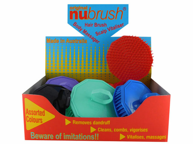 NUBRUSH ASST COLOURS UN12
