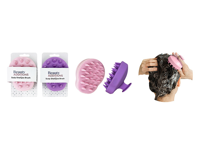 SHAMPOO BRUSH SOLD QTY6